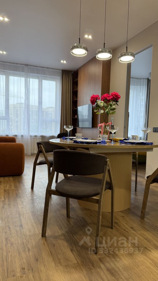 Евро3-комнатная квартира, 72,5 м² — фото 2