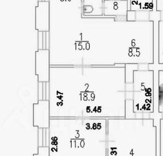 4-комн.кв., 97 м², этаж 12