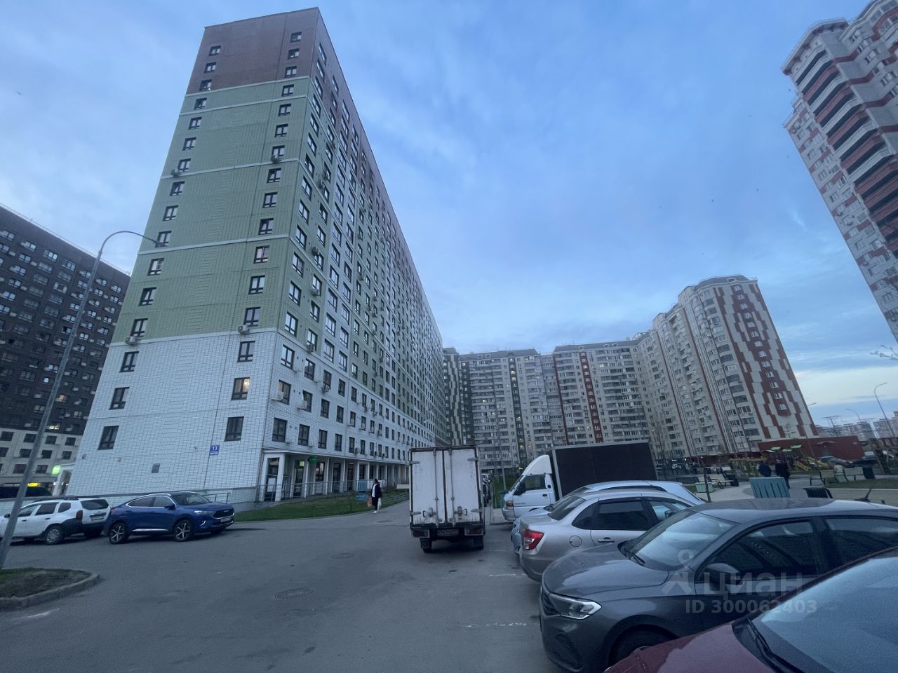 Купить однокомнатную квартиру 32м² ул. Лавриненко, 13к3, Москва, м.  Некрасовка - база ЦИАН, объявление 300062403