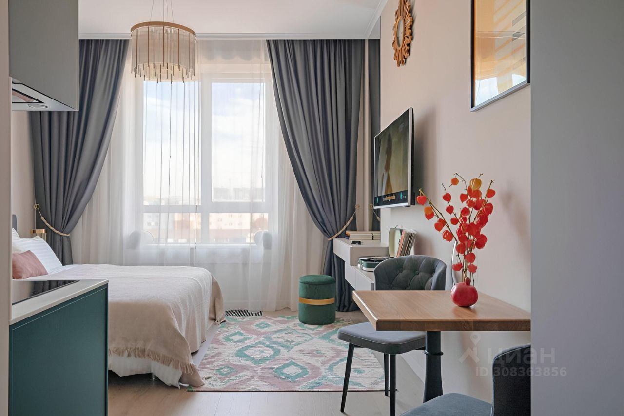 Квартира-студия, 27 м² — фото 7