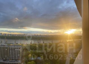 2-комн.кв., 54 м², этаж 25