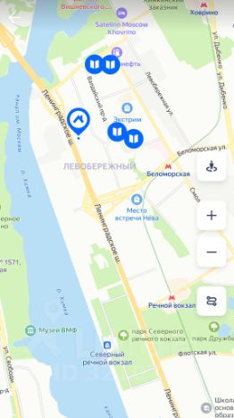 1-комн.кв., 36 м², этаж 6