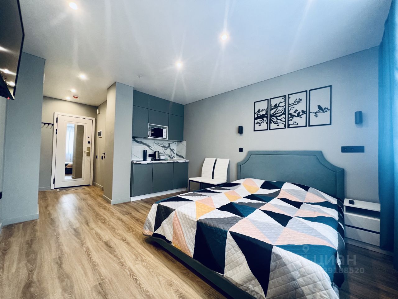 Сдам однокомнатную квартиру 20.6м² Ленинский просп., 158, Москва, ЗАО ...