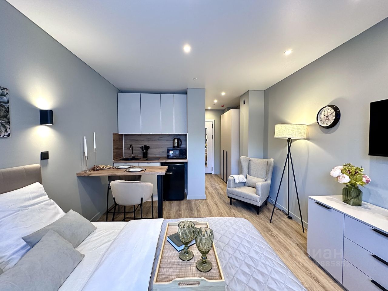 Продаю апартаменты-студию 20.6м² Ленинский просп., 158, Москва, ЗАО, р ...