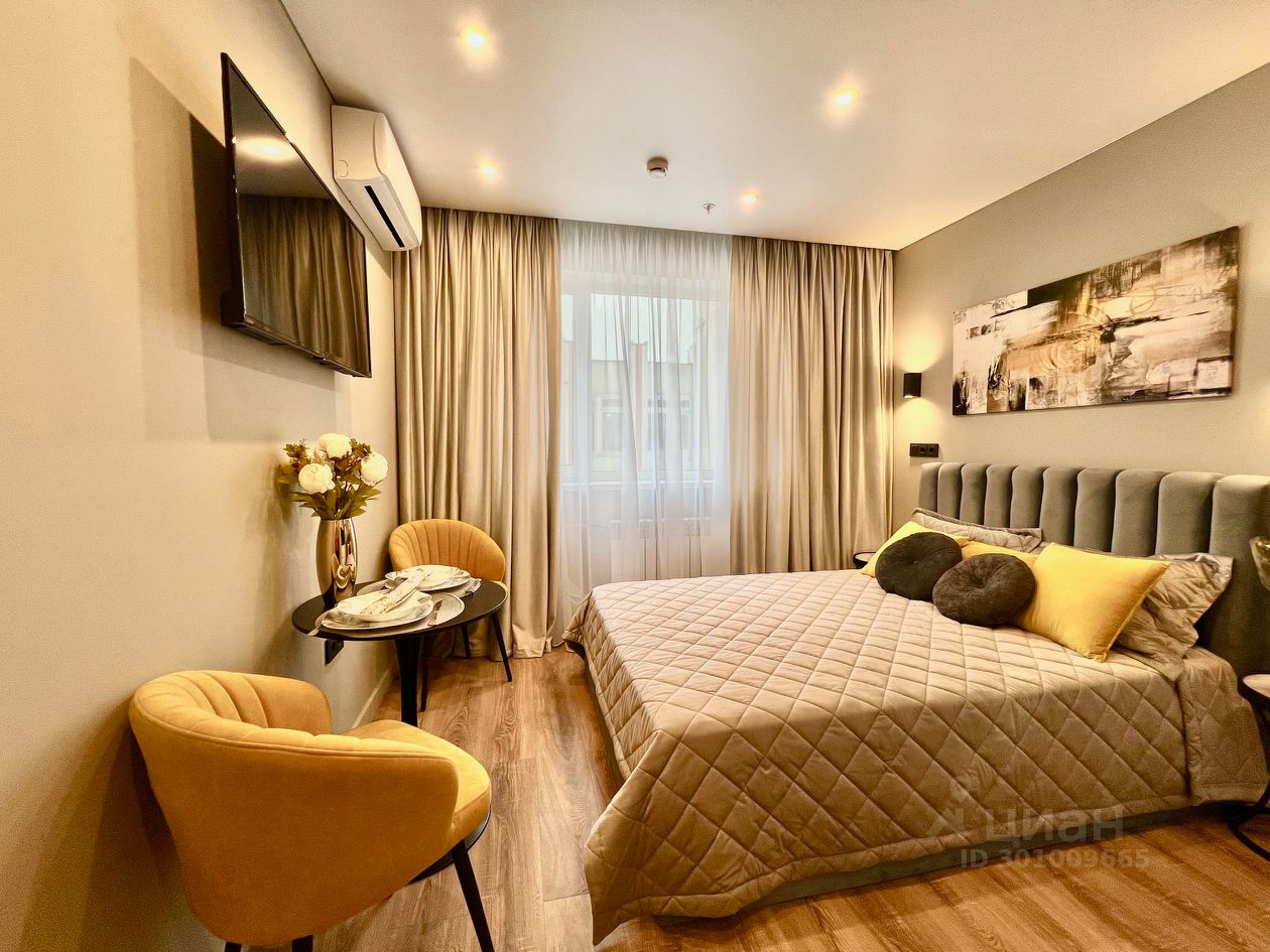 Снять апартаменты-студию 18м² Ленинский просп., 158, Москва, ЗАО, р-н ...