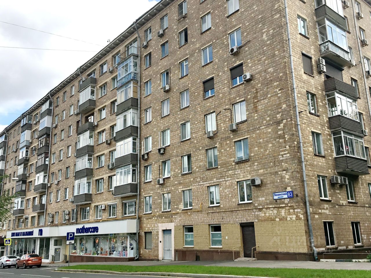 Аренда двухкомнатной квартиры 60м² Ленинский просп., 83, Москва, м.  Университет - база ЦИАН, объявление 304001770