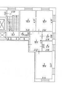 3-комн.кв., 70 м², этаж 3