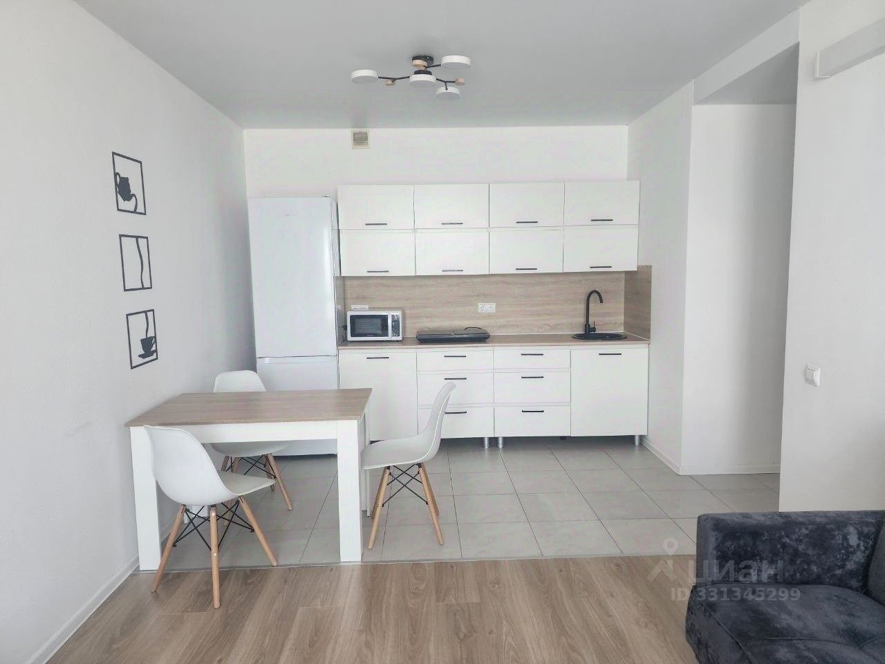 Евро3-комнатная квартира, 58 м² — фото 4
