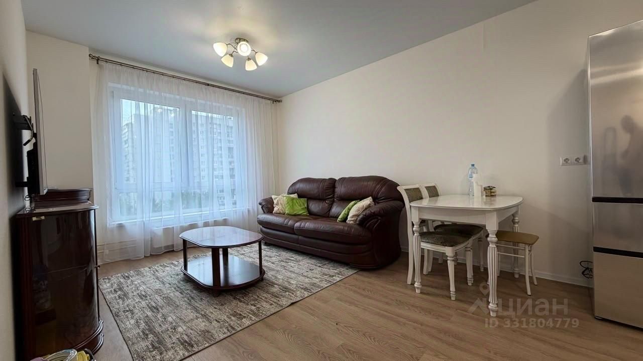 Евро2-комнатная квартира, 39,6 м² — фото 1