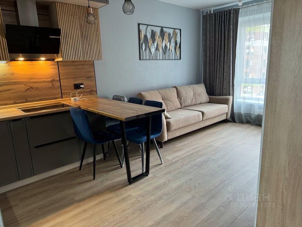 Евро2-комнатная квартира, 36 м² — фото 5