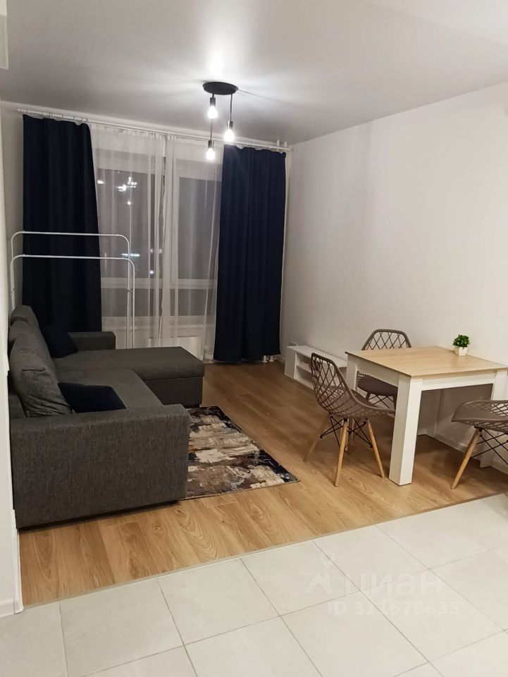 Евро2-комнатная квартира, 37 м² — фото 6