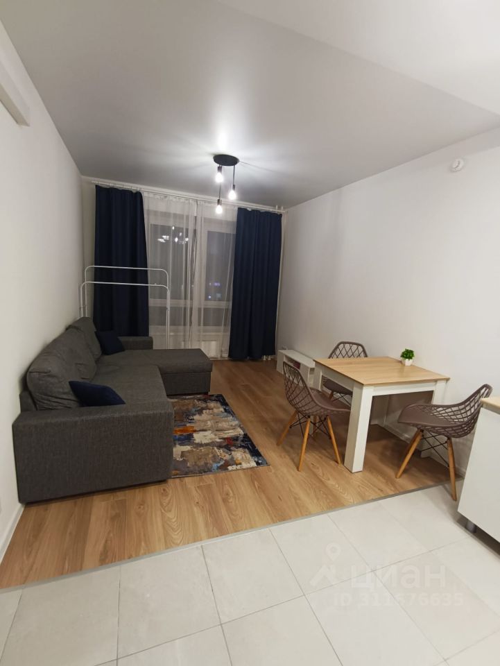 Евро2-комнатная квартира, 37 м² — фото 4
