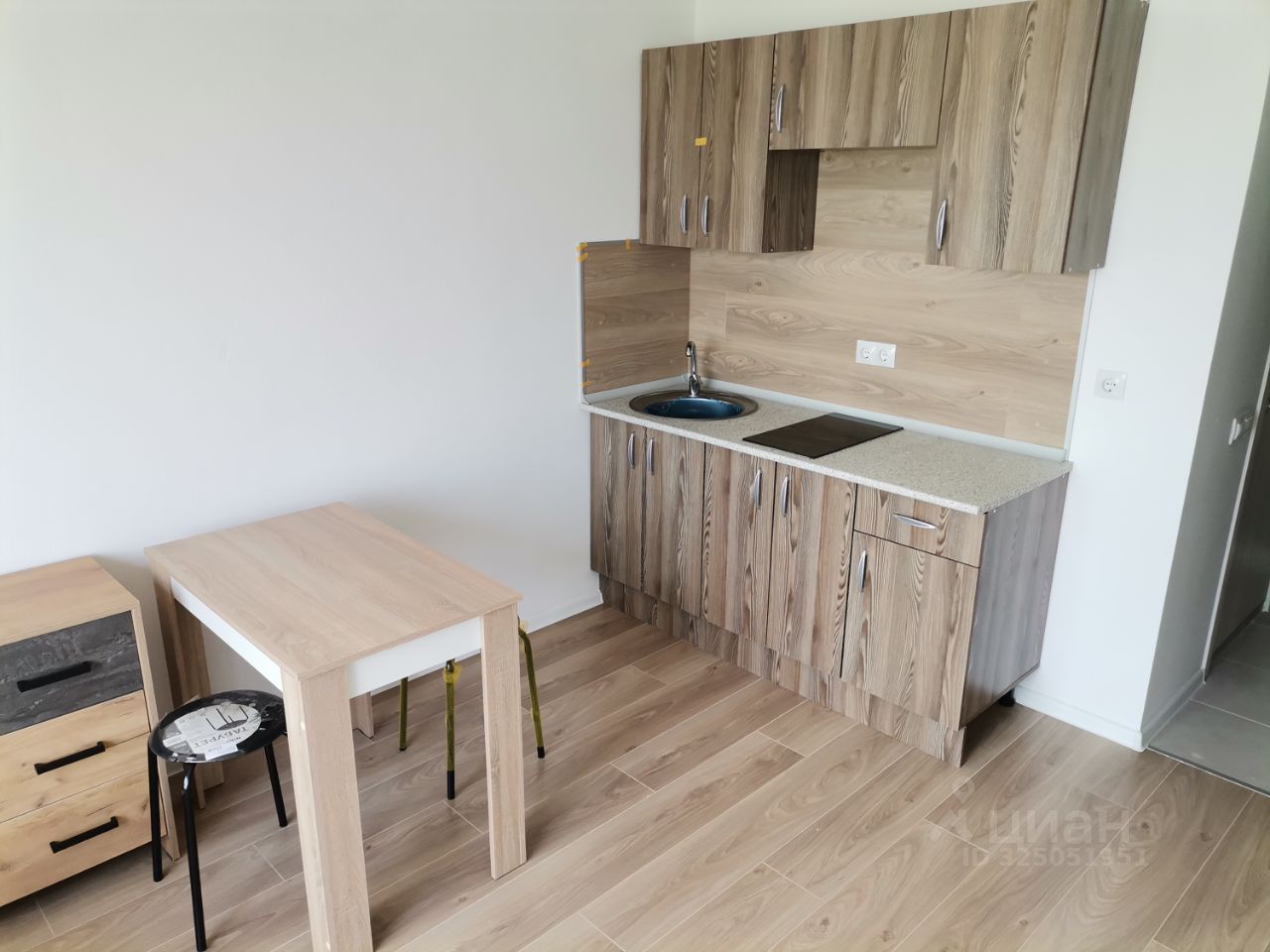 Квартира-студия, 25 м² — фото 1