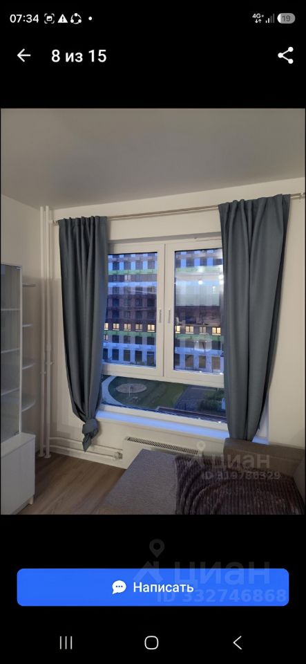 1-комнатная квартира, 48 м² — фото 7