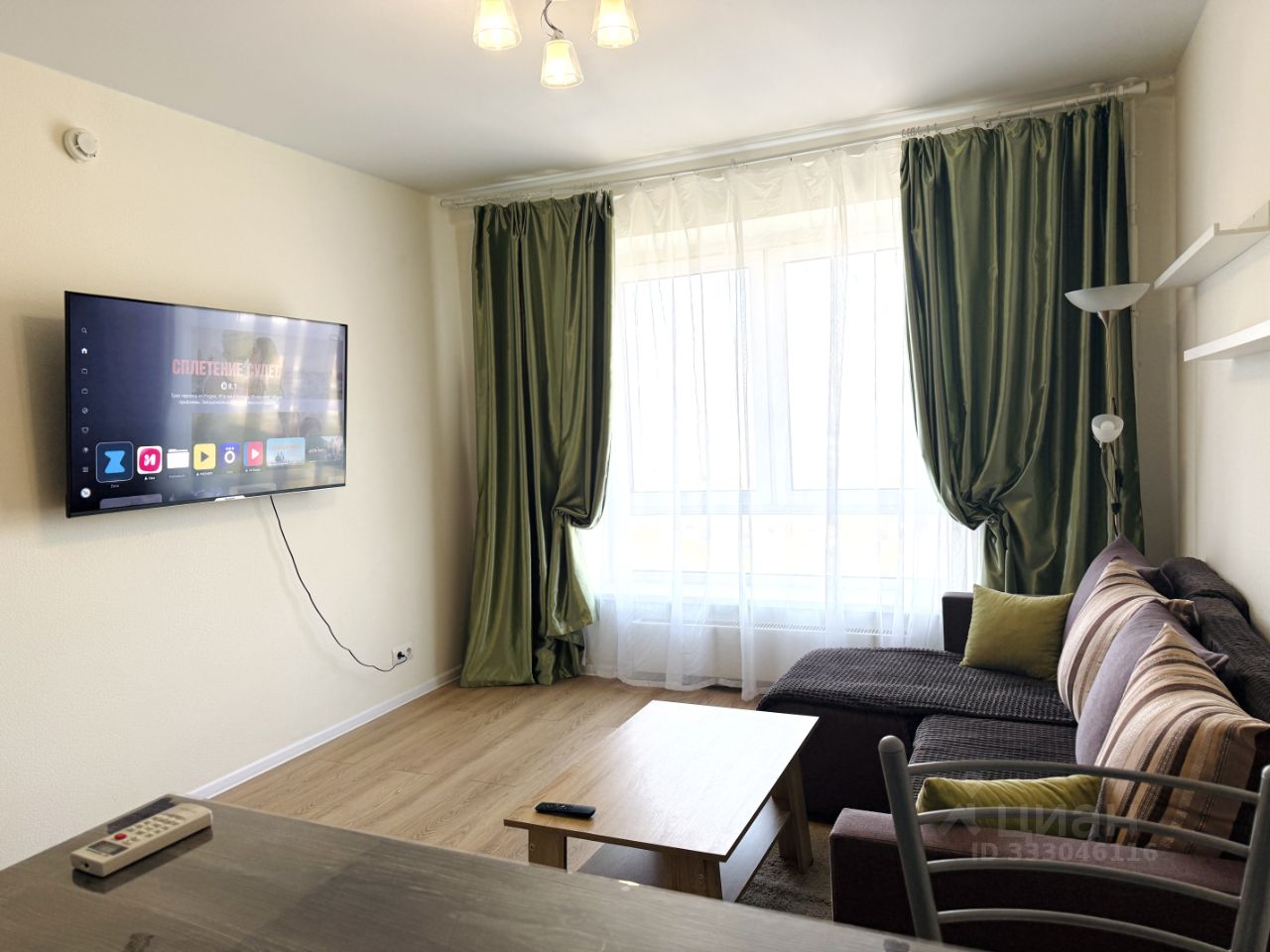 Евро2-комнатная квартира, 41,2 м² — фото 1