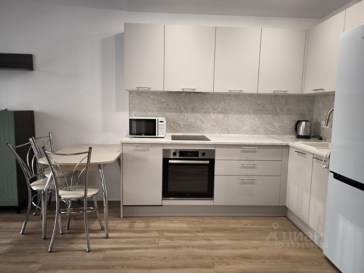 1-комнатная квартира, 33,7 м² — фото 4