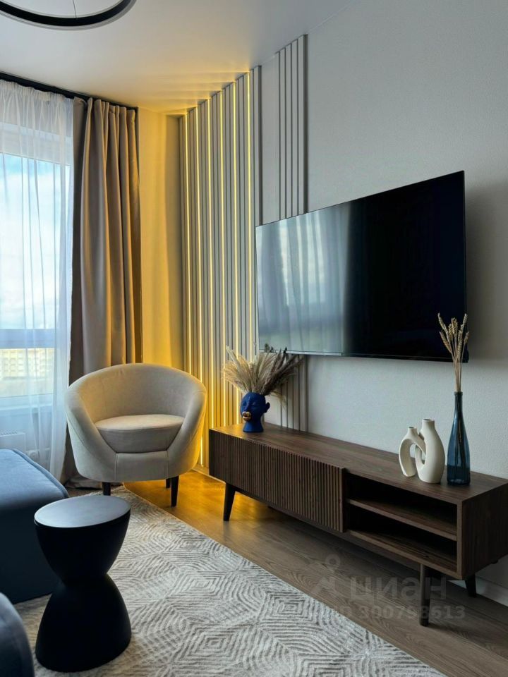 1-комнатная квартира, 34,6 м² — фото 6