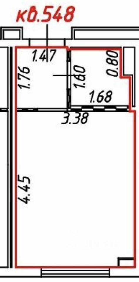 Квартира-студия, 20 м² — фото 7