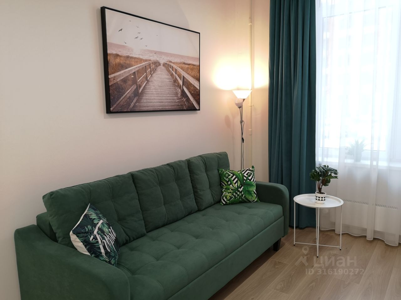 Евро2-комнатная квартира, 40 м² — фото 3