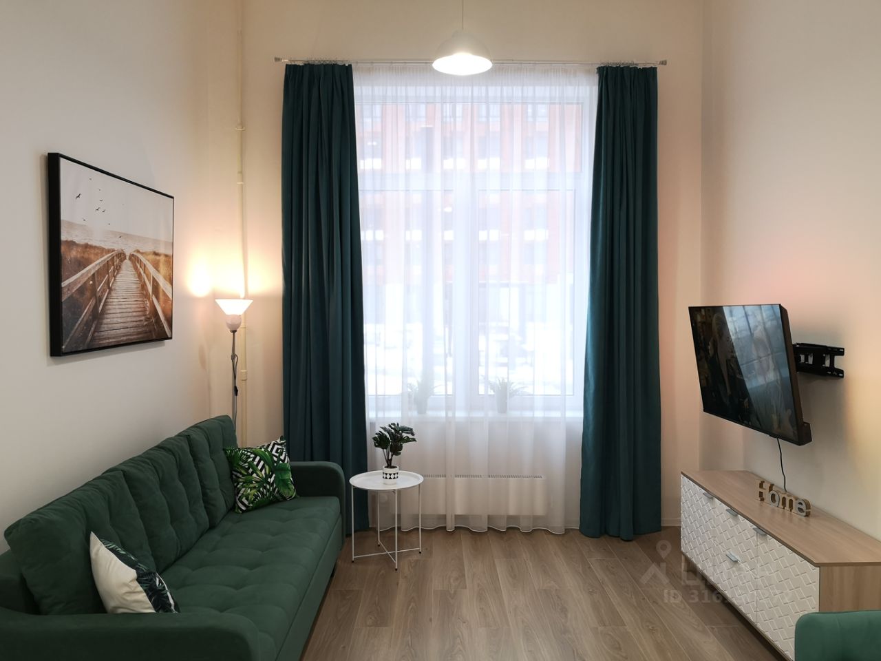 Евро2-комнатная квартира, 40 м² — фото 1