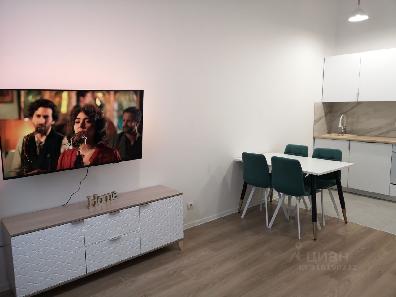 Евро2-комнатная квартира, 40 м² — фото 6