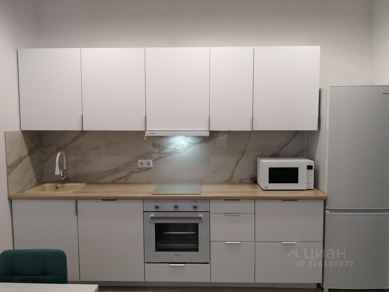 Евро2-комнатная квартира, 40 м² — фото 8
