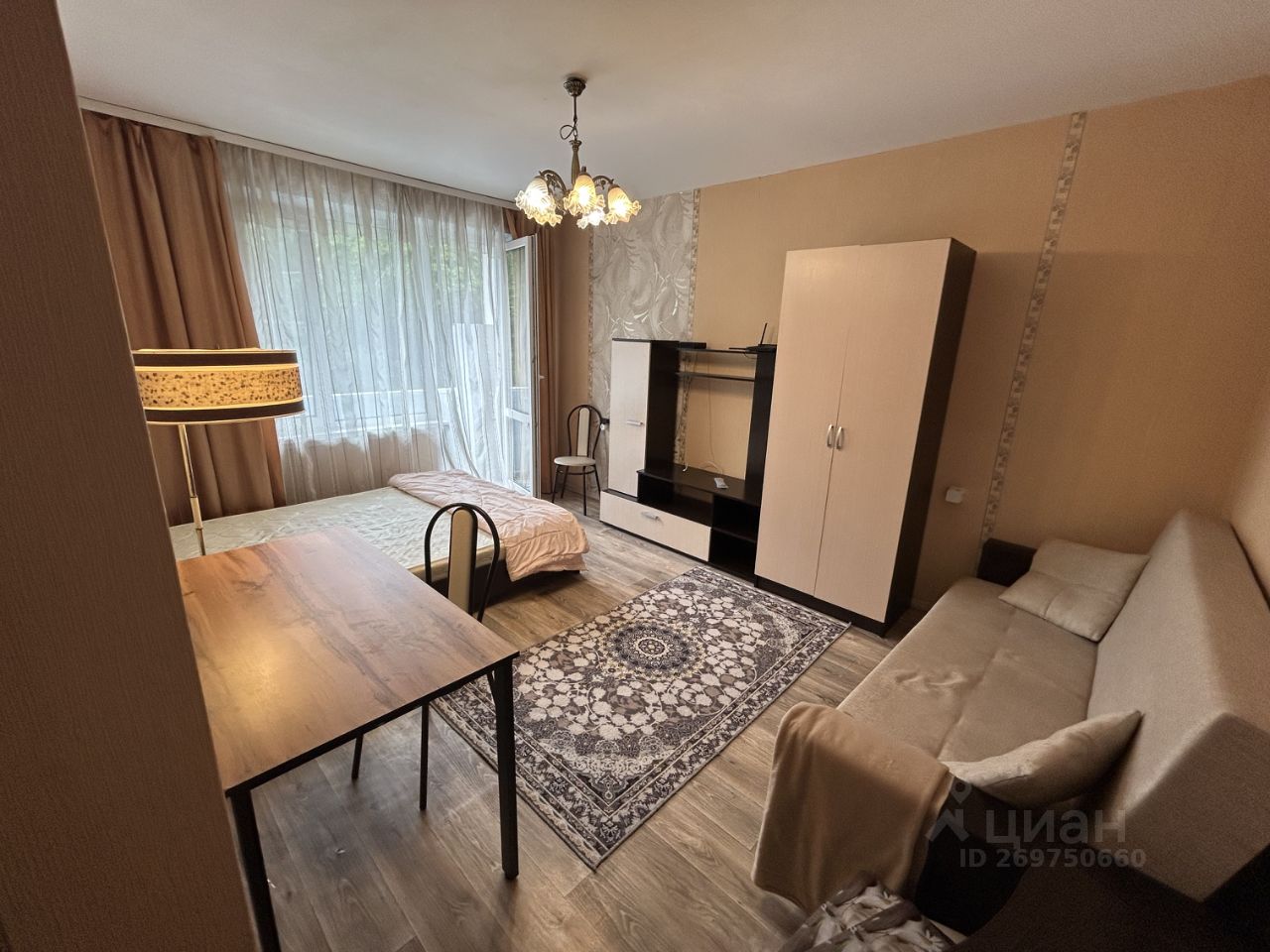 2-комнатная квартира, 45 м² — фото 1