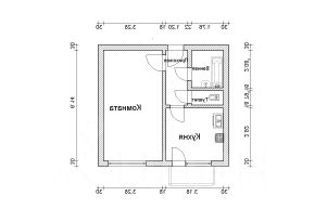 1-комн.кв., 38 м², этаж 5