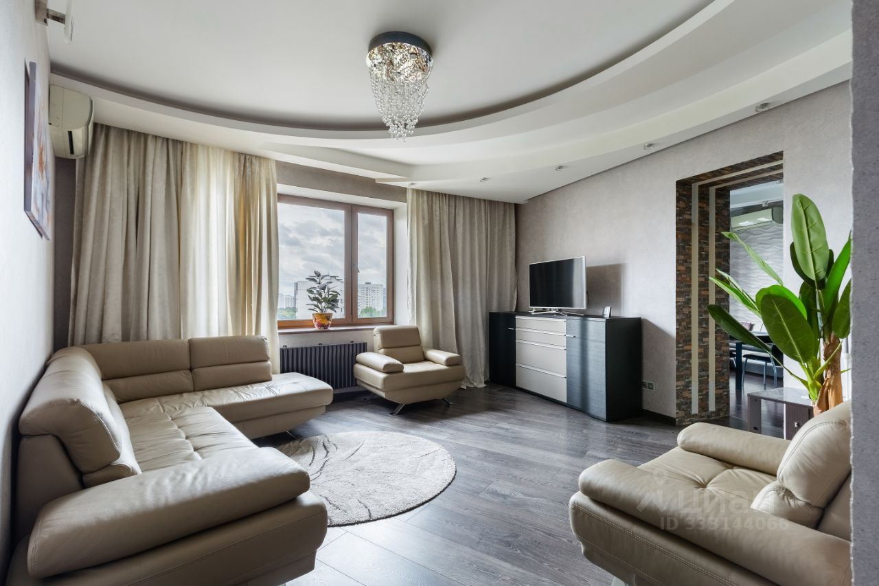 2-комнатная квартира, 86 м² — фото 1