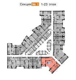 2-комн.кв., 80 м², этаж 5