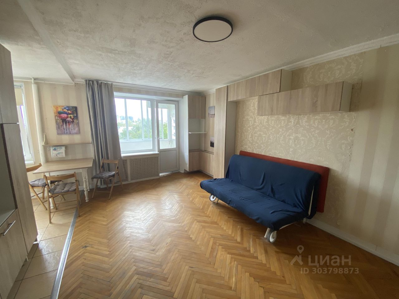 Снять квартиру-студию 33м² Мирской пер., 3, Москва, м. Петровский Парк -  база ЦИАН, объявление 303798873