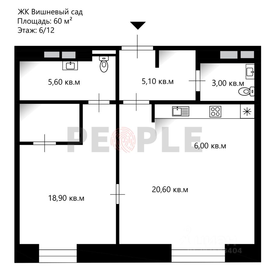 Купить 2-комнатную квартиру 60 кв.м. в Москве, продажа 2-комнатных квартир  60 м2. Найдено 5 364 объявления.