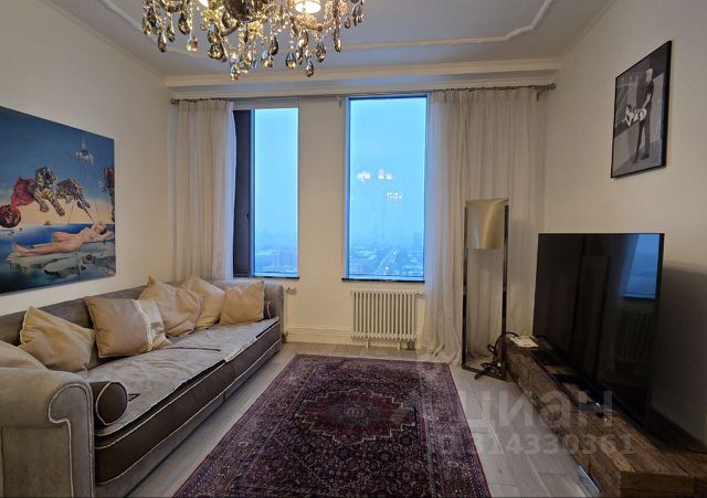 2-комн., 91,3 м², 34/50 этаж