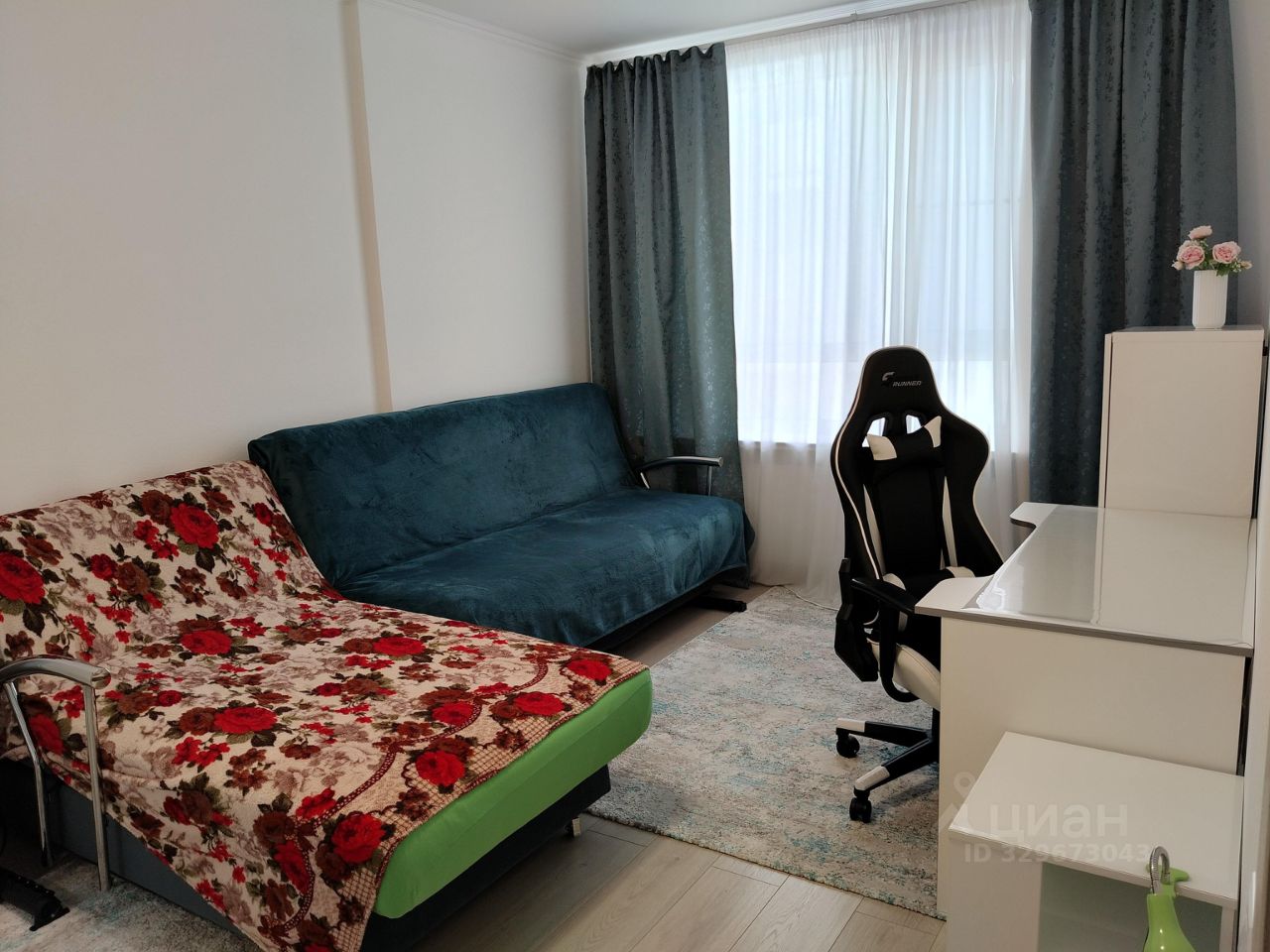 1-комнатная квартира, 38 м² — фото 7