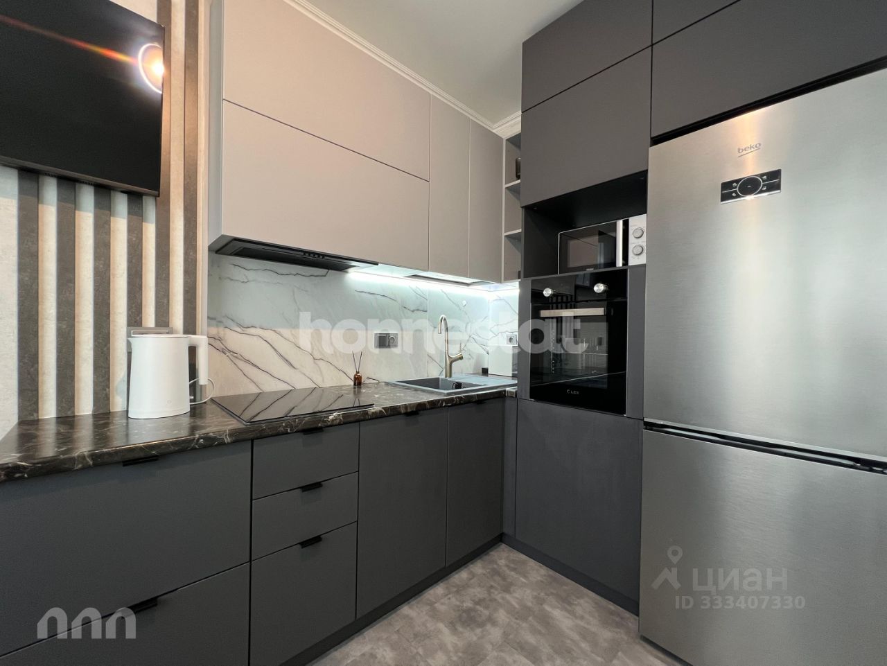 2-комнатная квартира, 60 м² — фото 1