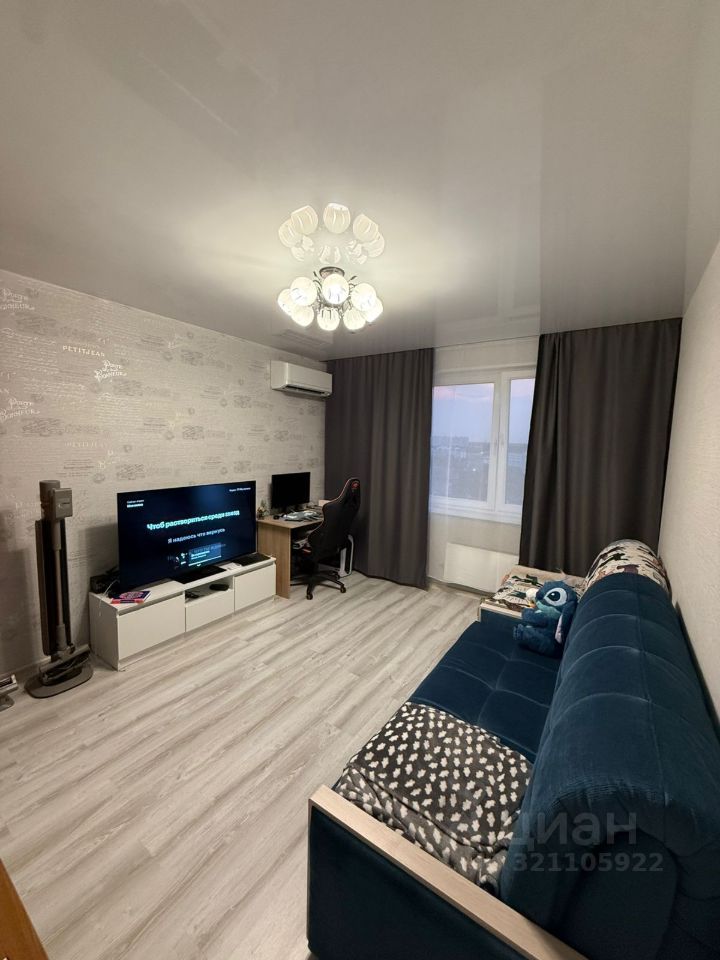 1-комнатная квартира, 38,8 м² — фото 4