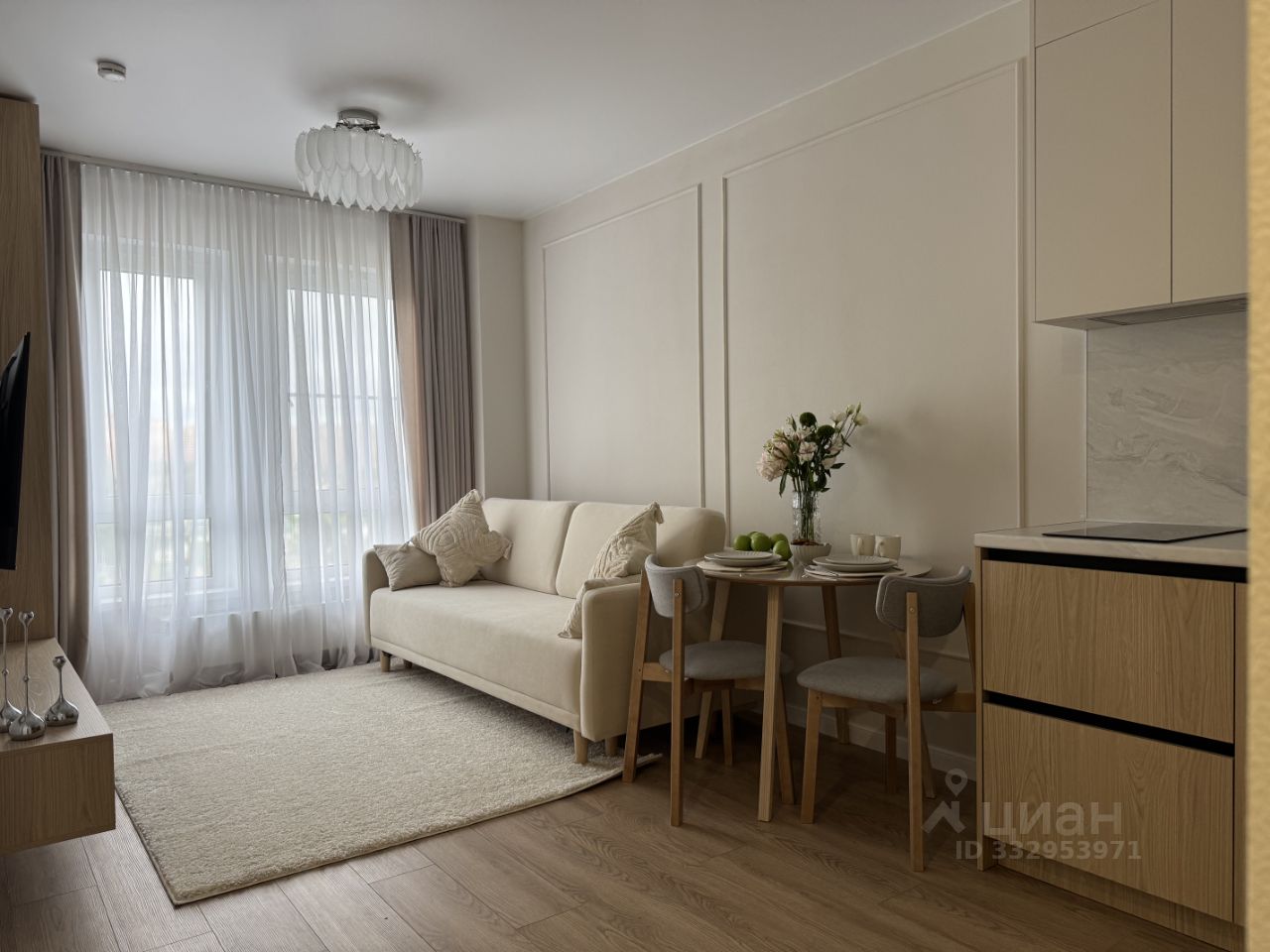 1-комнатная квартира, 31,4 м² — фото 2