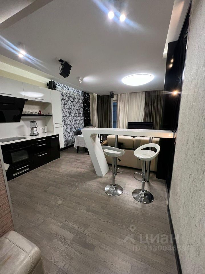Квартира-студия, 52 м² — фото 1