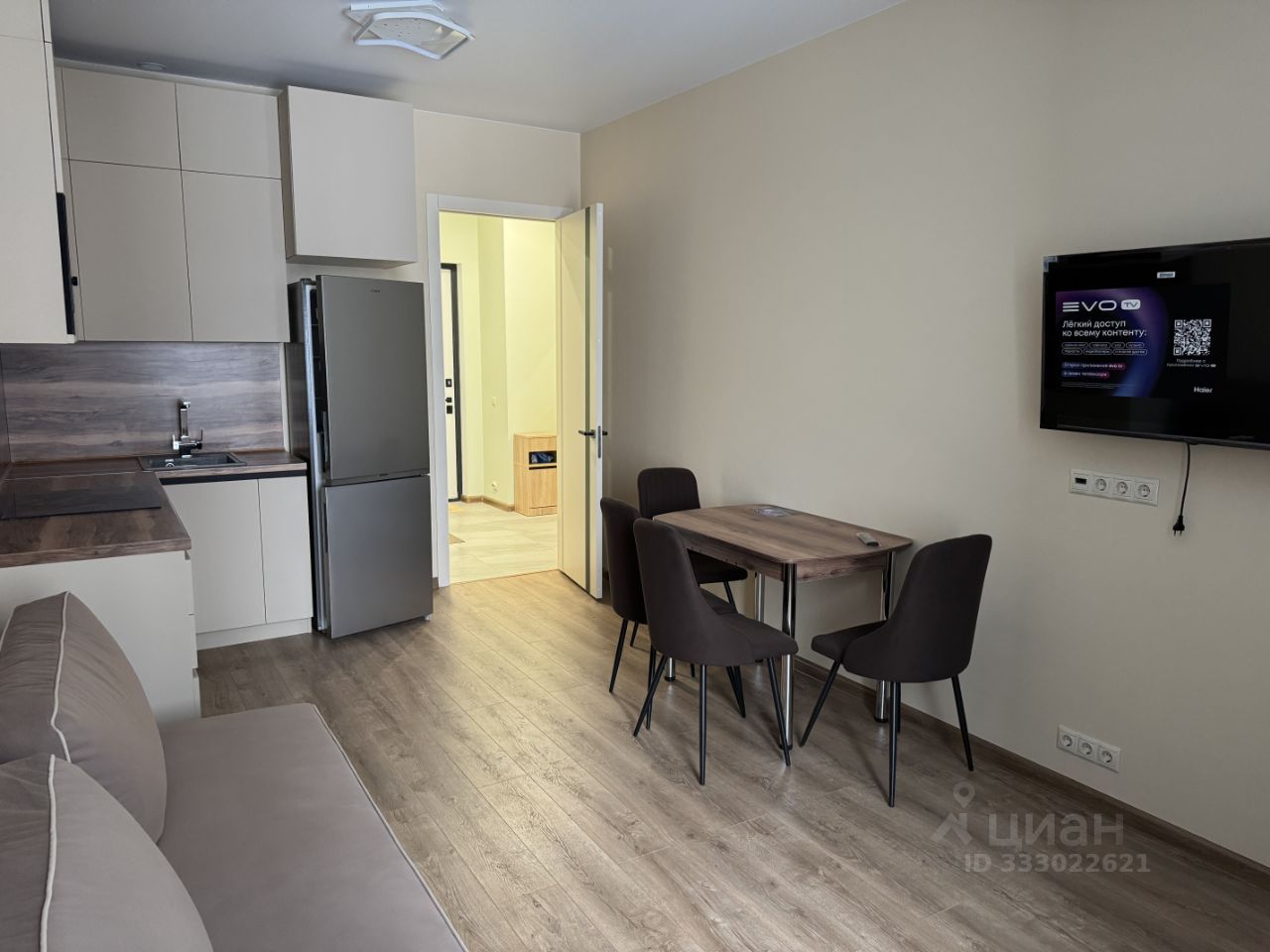Евро2-комнатная квартира, 46,5 м² — фото 4