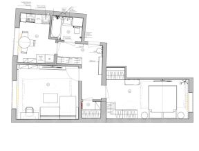 2-комн.кв., 53 м², этаж 2