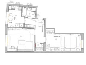 2-комн.кв., 53 м², этаж 2