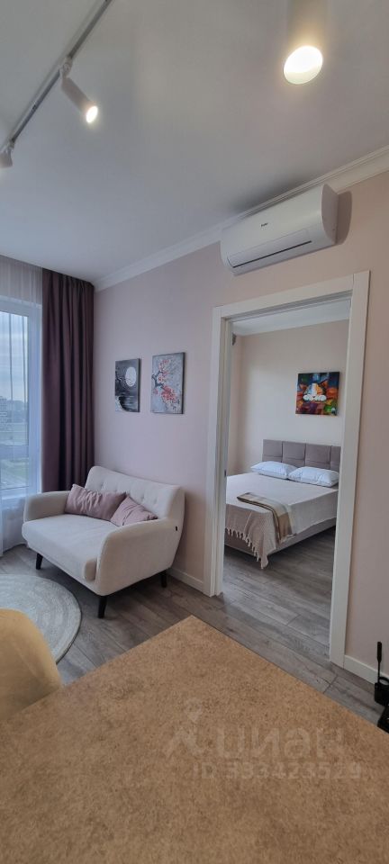 Евро2-комнатная квартира, 35 м² — фото 7
