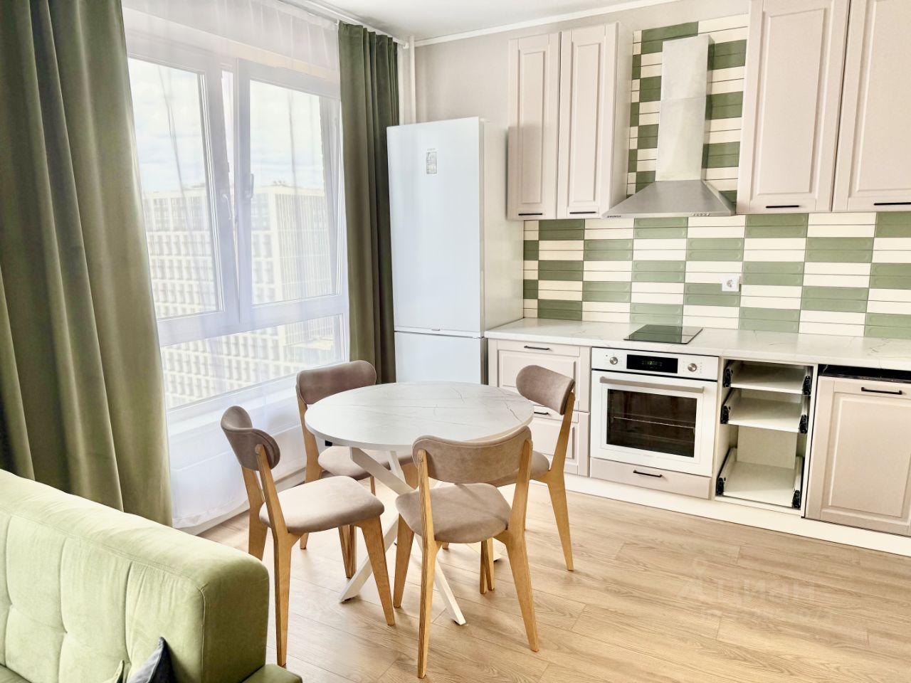 1-комнатная квартира, 34 м² — фото 1