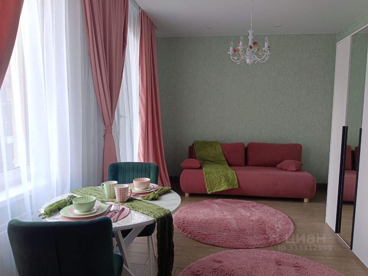 1-комнатная квартира, 27,7 м² — фото 7
