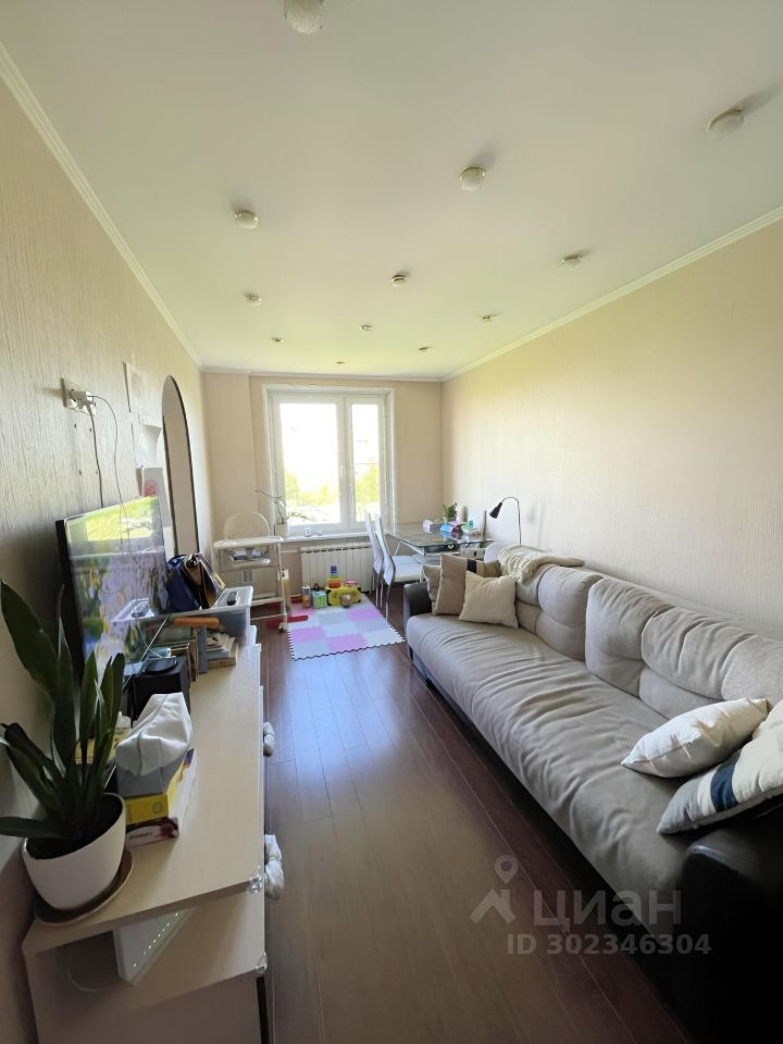 Продается3-комн.квартира,59м²