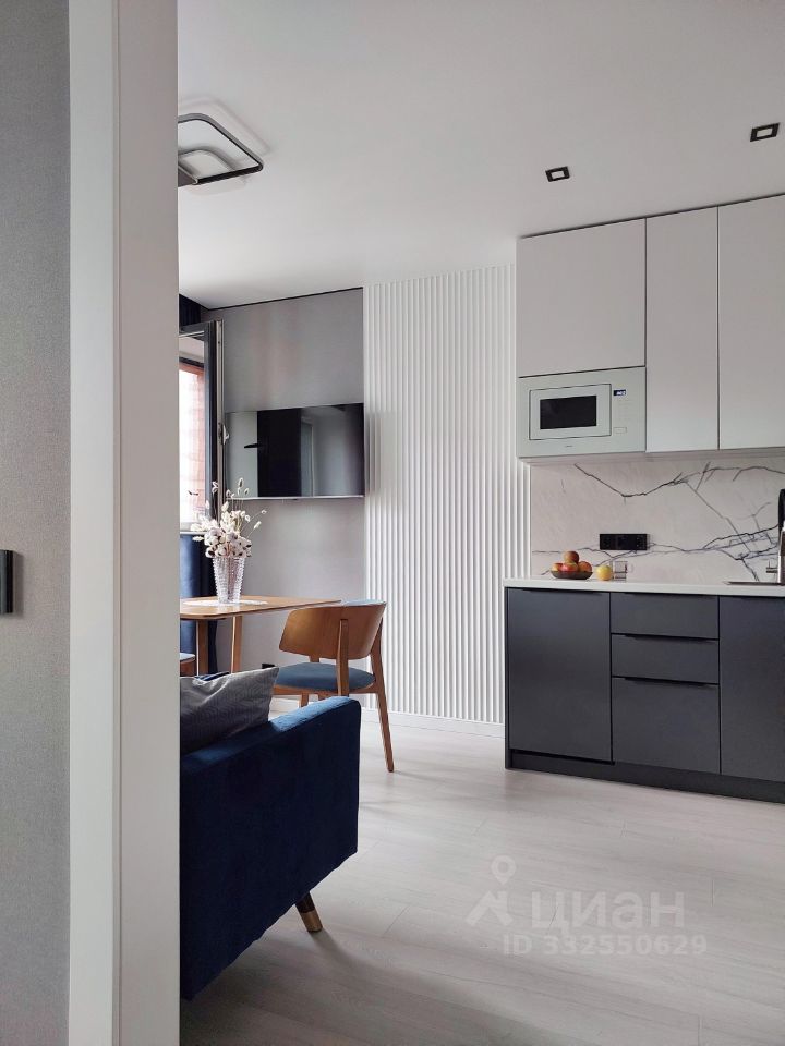 Евро2-комнатная квартира, 38 м² — фото 5