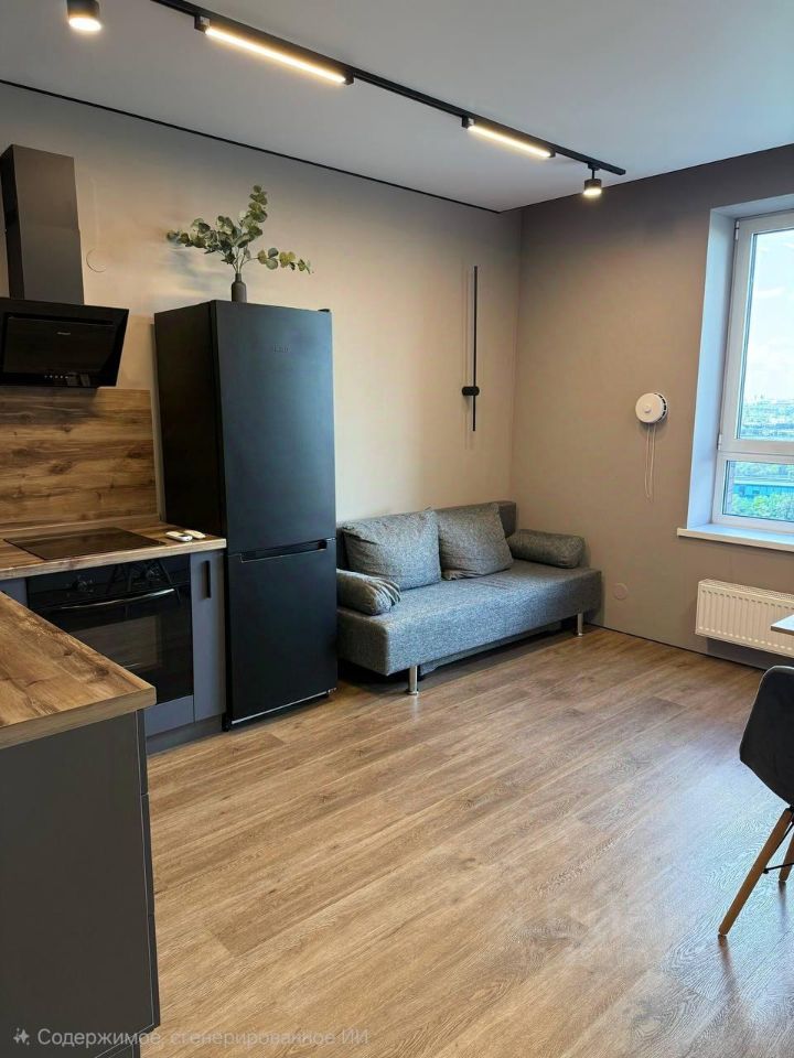 Евро2-комнатная квартира, 40 м² — фото 1