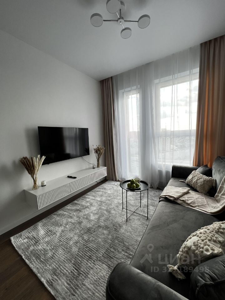 Евро2-комнатная квартира, 38 м² — фото 1