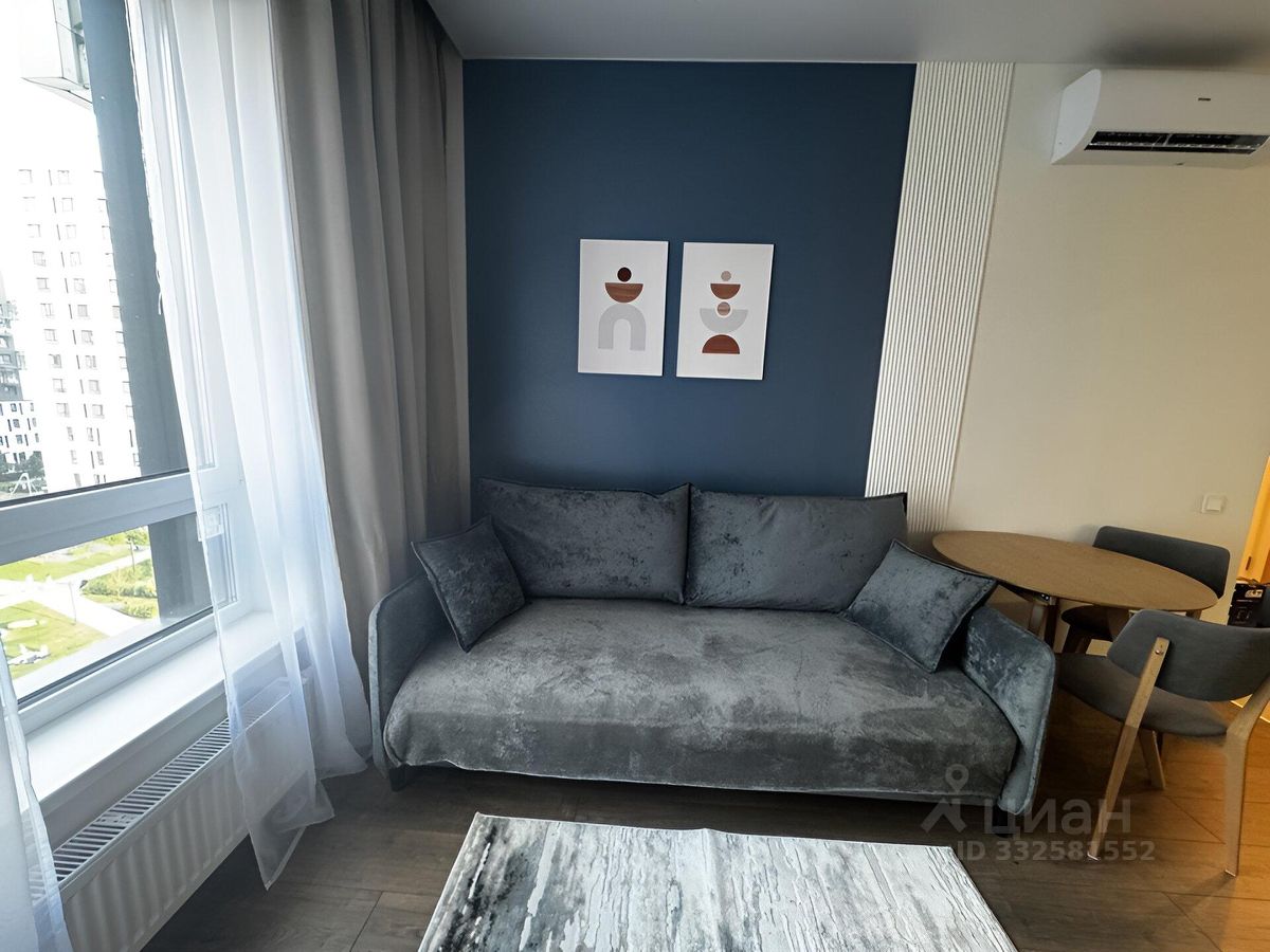 Евро2-комнатная квартира, 39,5 м² — фото 1
