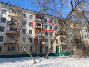 2-комн.кв., 40 м², этаж 4